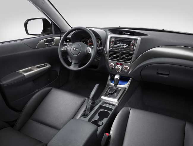 interior subaru impreza xv crossover