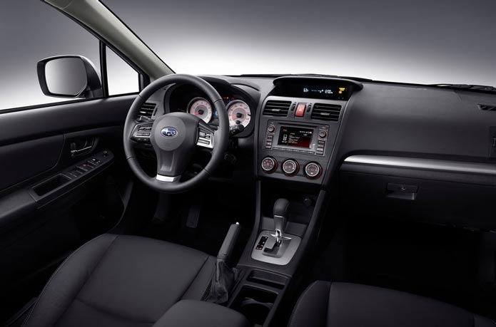 subaru impreza 2012 interior painel