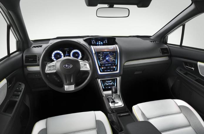 subaru xv concept interior