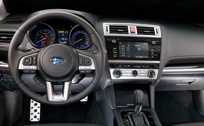 subaru legacy 2016 interior painel