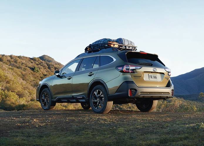 novo subaru outback 2020 traseira