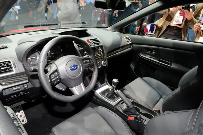 subaru wrx 2015 interior