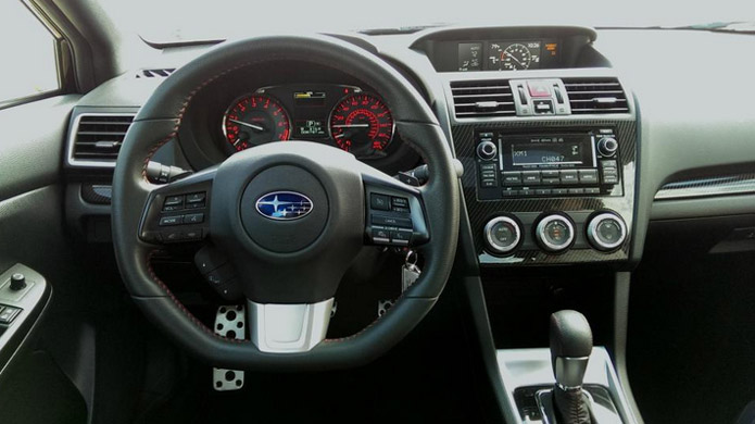 subaru wrx 2015 interior