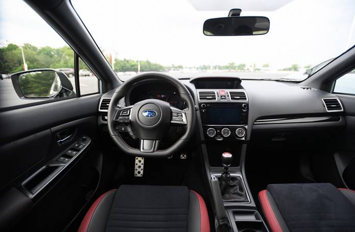 subaru wrx 2019 interior