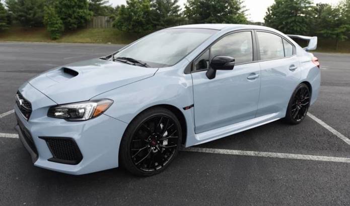 novo subaru wrx 2019