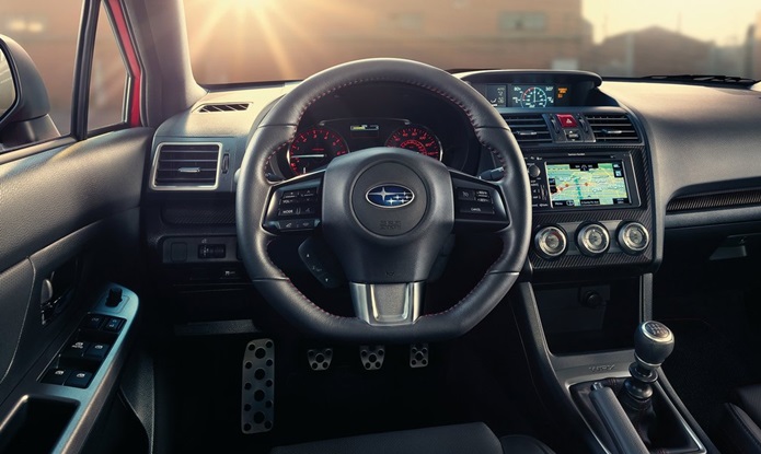 subaru wrx interior