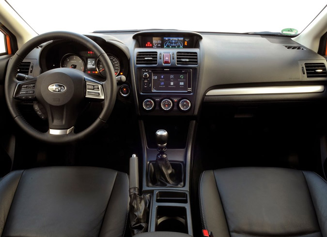 subaru xv interior