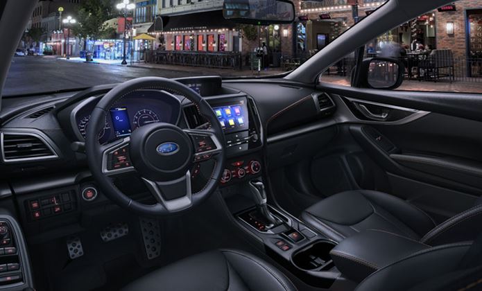 subaru xv 2018 2019 interior 