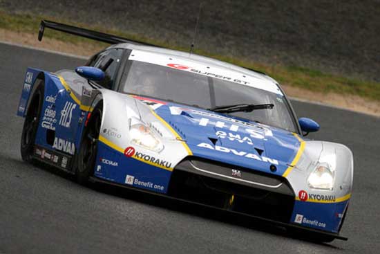 super gt 2009 /joao paulo de oliveira /nissan gt-r