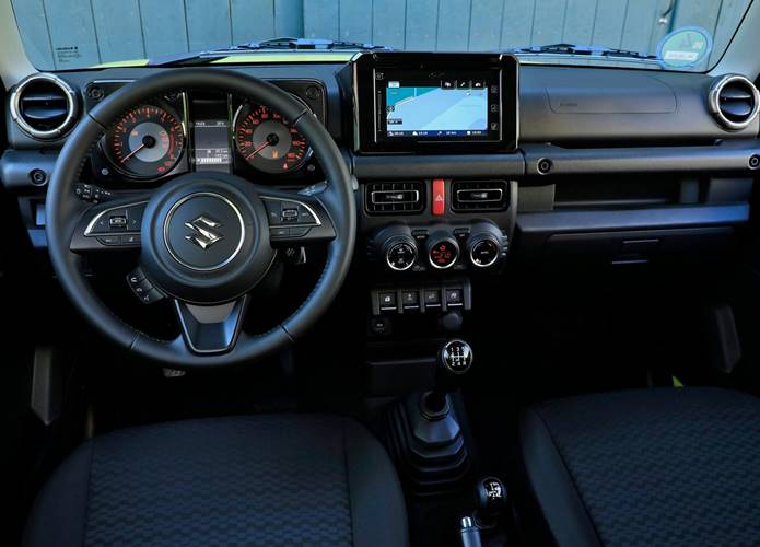 novo suzuki jimny 2020 interior