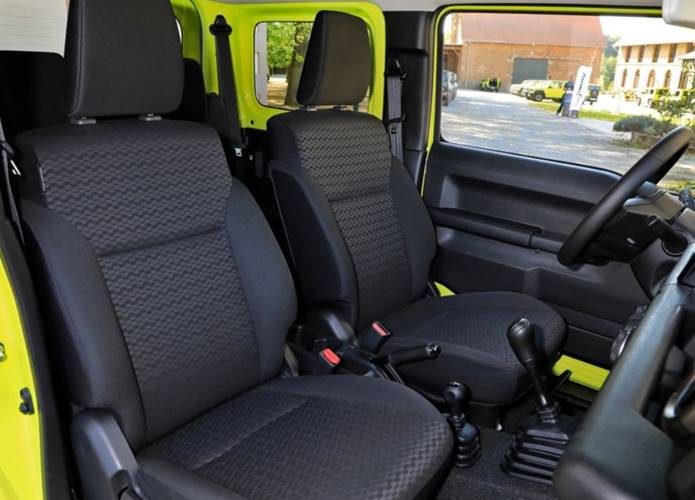 suzuki jimny 2020 brasil interior bancos