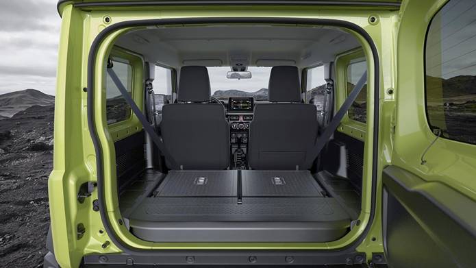 suzuki jimny sierra 2020 interior porta malas