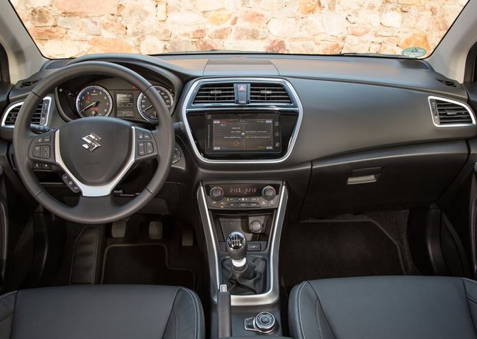 suzuki s cross 2019 interior painel