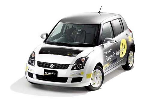 suzuki swift plug-in hybrid concept