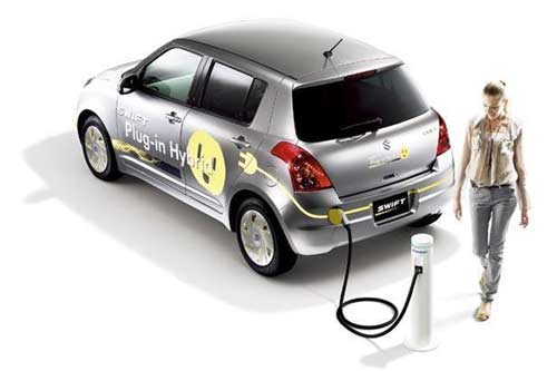 suzuki swift plug-in hybrid concept