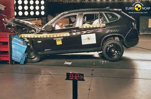 bmw x1 crashtest