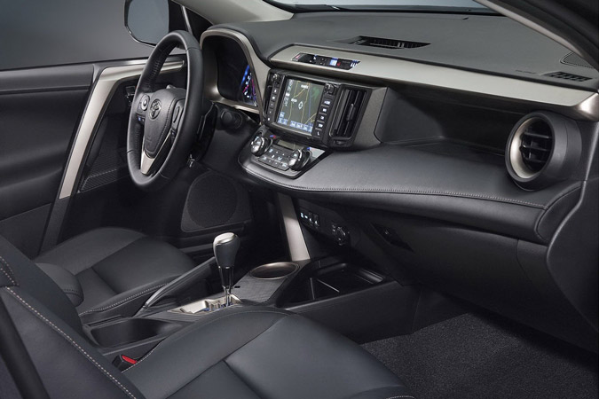 novo toyota rav4 interior