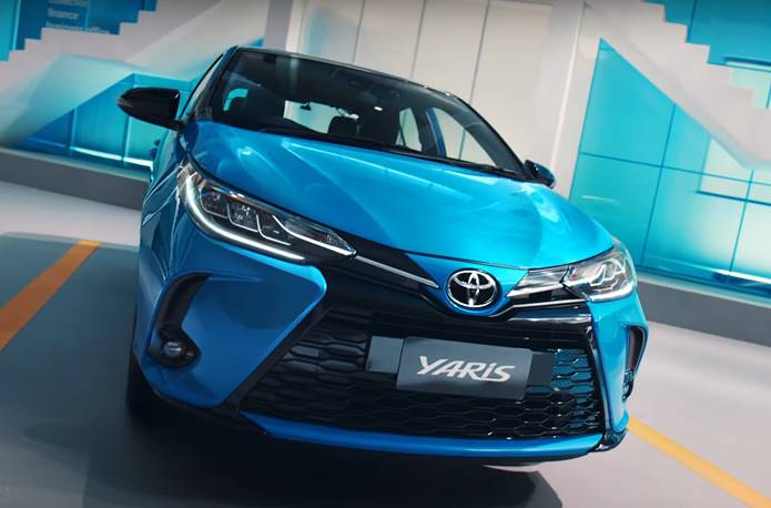 Toyota Yaris 2022 Versão reestilizada do Yaris que chega
