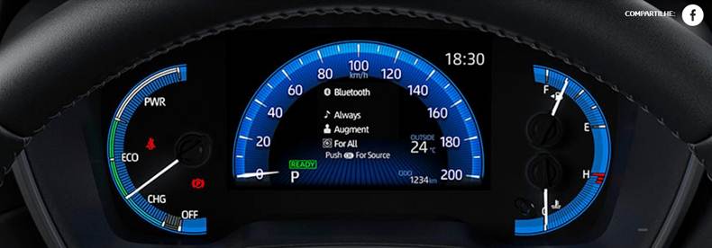 Corolla Cross 2023 - SUV chega mais equipado e caro 3 corolla cross 2023 painel digital