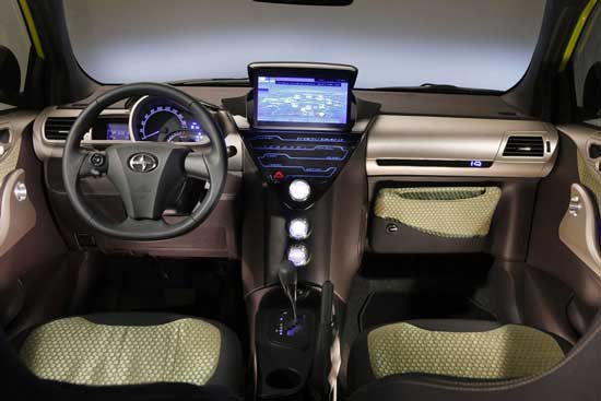 interior scion iq concept