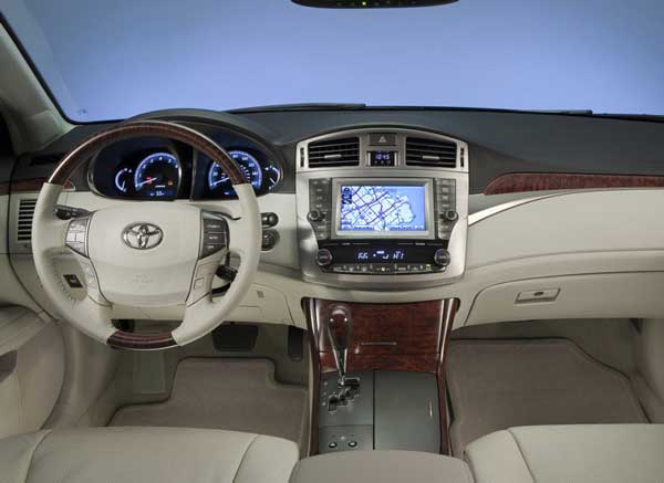 interior toyota avallon 2011