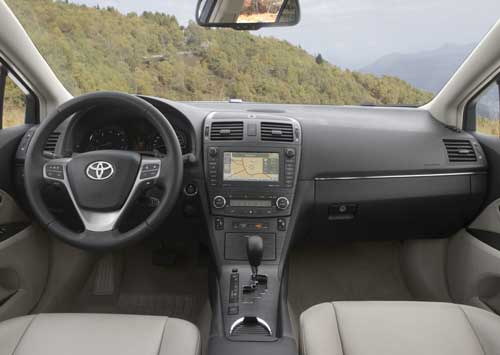 toyota avensis 2009 interior