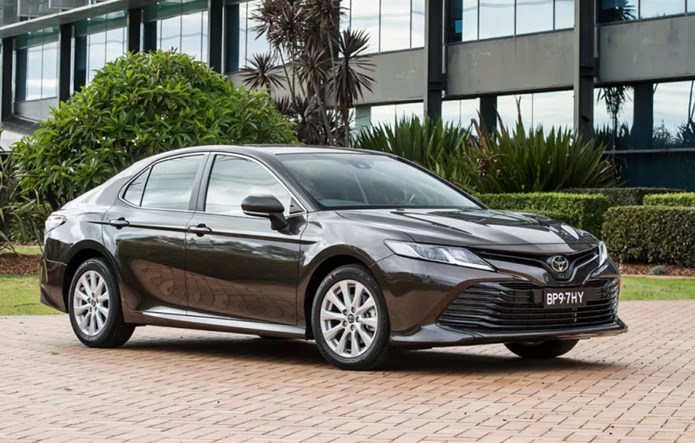 novo toyota camry 2018