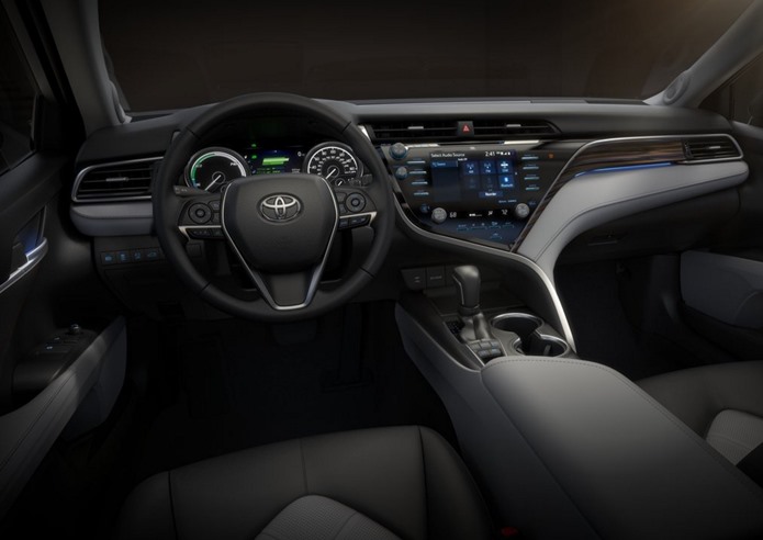 toyota camry 2018 interior painel