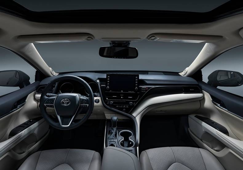 toyota camry 2022 interior painel