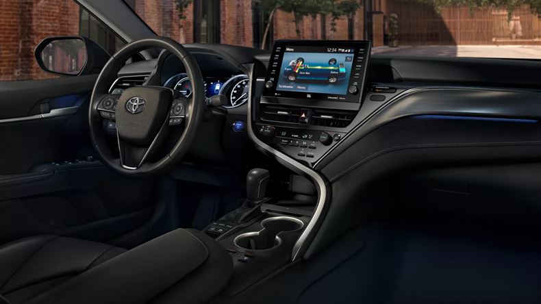 toyota camry 2022 interior painel