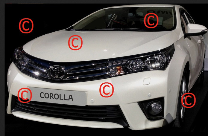 toyota corolla 2014 2015 versão de produção