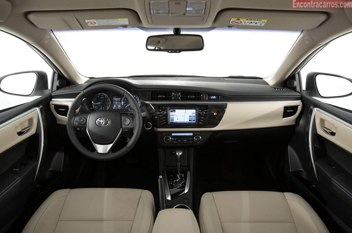 toyota corolla altis 2015 brasil interior painel