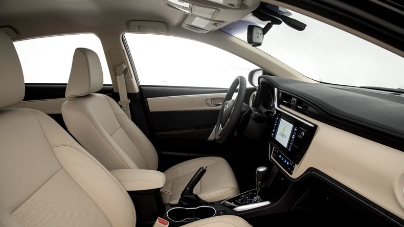 toyota corolla altis 2018 2019 interior bancos dianteiros