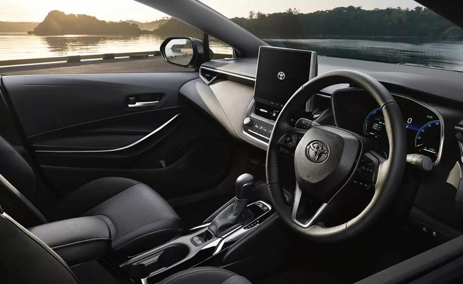 toyota corolla active sport 2024 interior painel