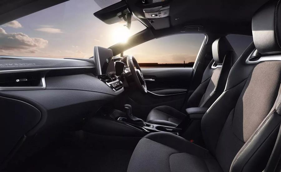 toyota corolla active sport interior bancos