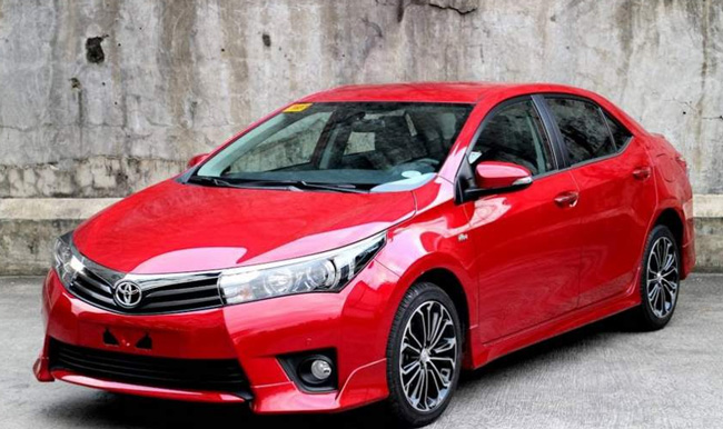 toyota corolla 2016