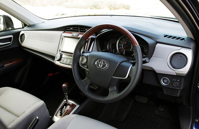 toyota corolla axio 2013 interior