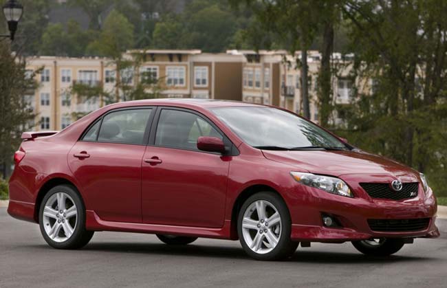 toyota corolla xrs 2010