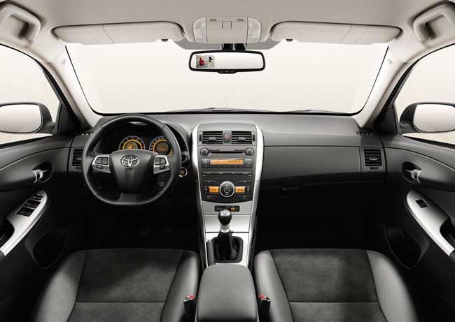 interior toyota corolla 2010 2011 europa