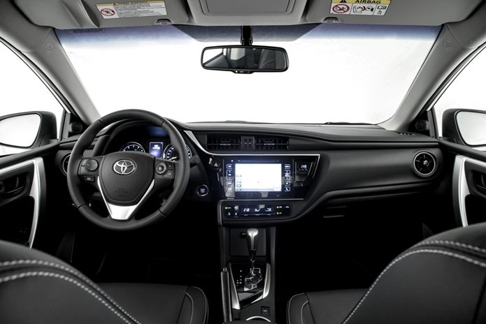 toyota corolla xei 2019 interior painel