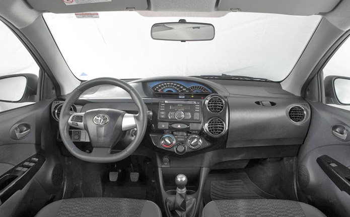 toyota etios cross interior