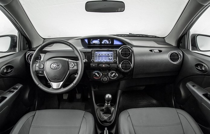 toyota etios platinum 2017 interior