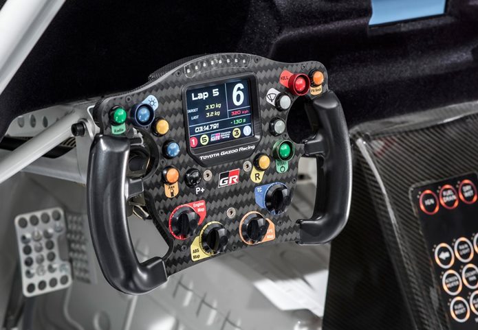 toyota gr supra racing 2018 interior volante