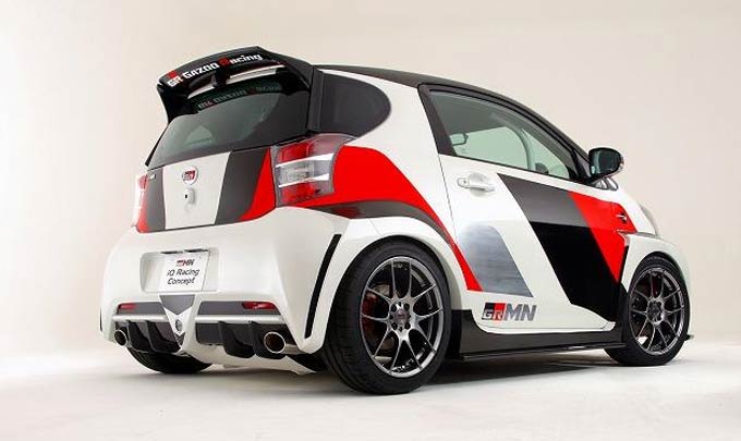 toyota iq grmn racing concept interior painel