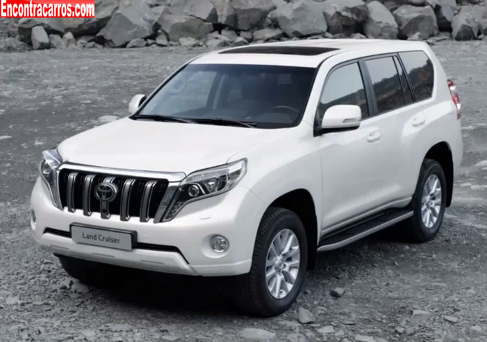 novo toyota land cruiser 2014