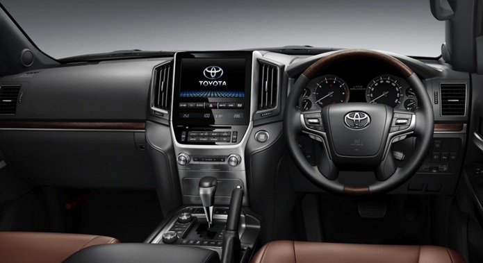 toyota land cruiser 2016 interior