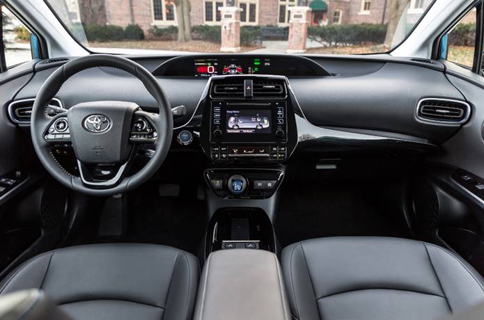 toyota prius 2020 interior painel