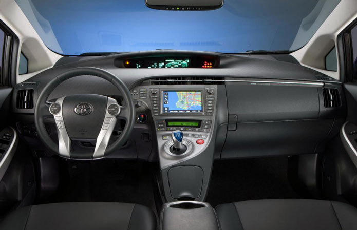 toyota prius 2012 interior