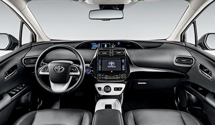 novo toyota prius 2016 brasil interior