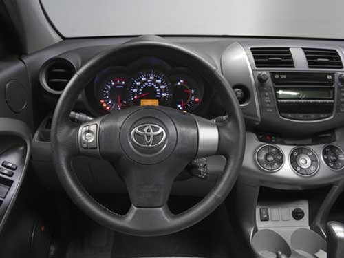 interior toyota rav-4 2008